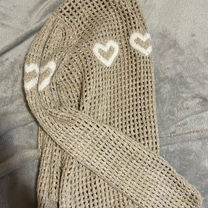 heart sweater